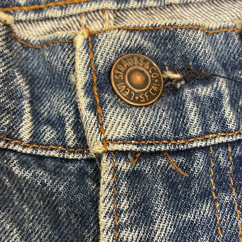 Vintage Levi’s Orange Tab 684 Big Bell Bottom Jeans - Picture 5 of 16